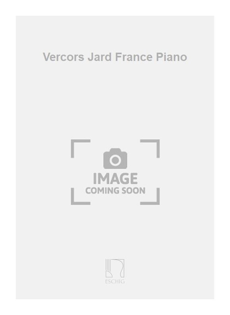 Vercors Jard France Piano